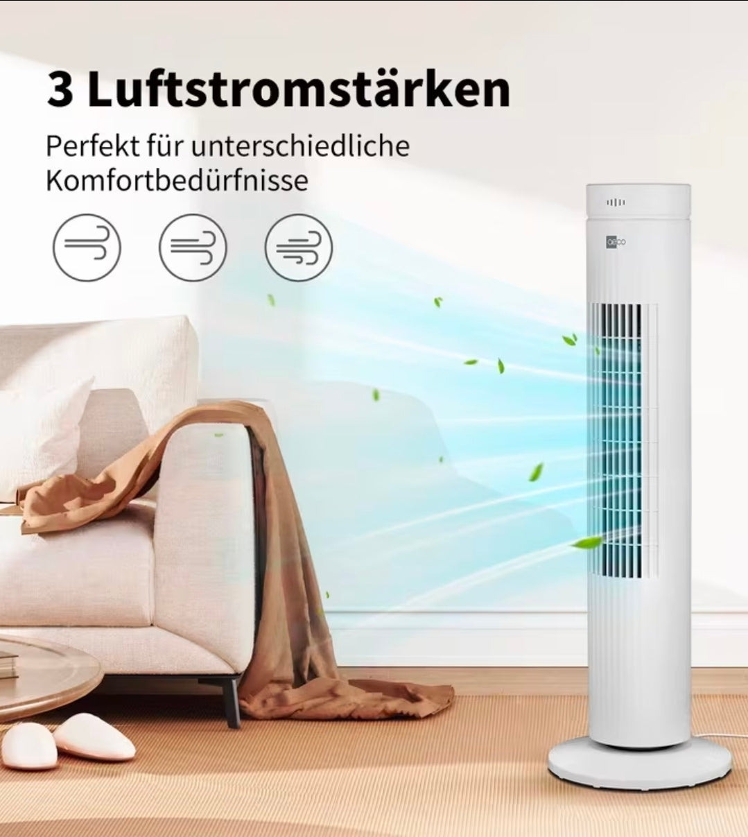 Aeco Airx - مروحة تهوية برجية صامتة - Turmventilator Leise & Leistungsstark