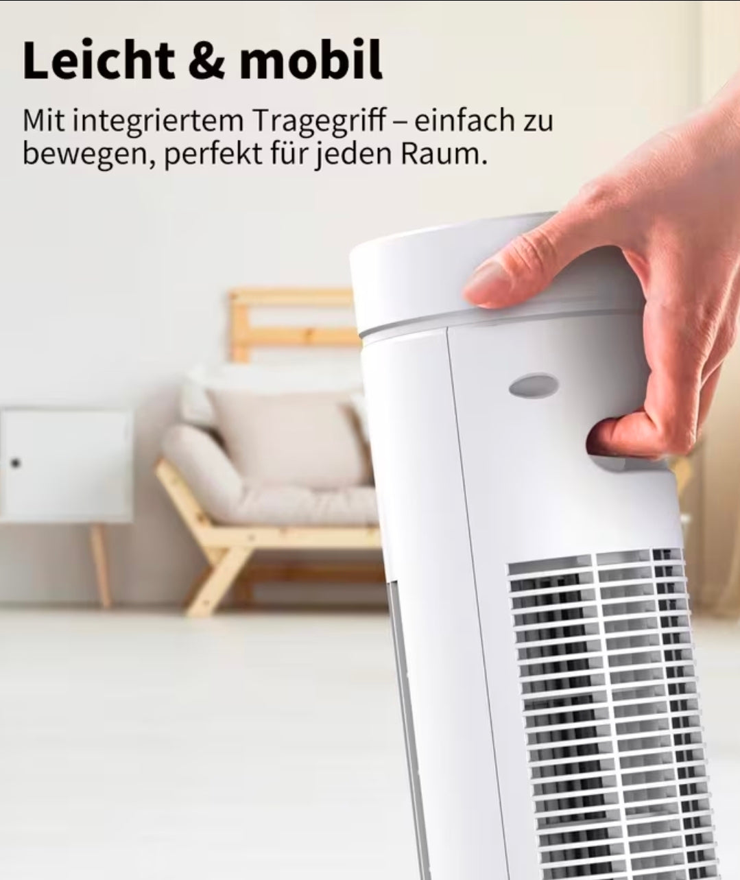Aeco Airx - مروحة تهوية برجية صامتة - Turmventilator Leise & Leistungsstark