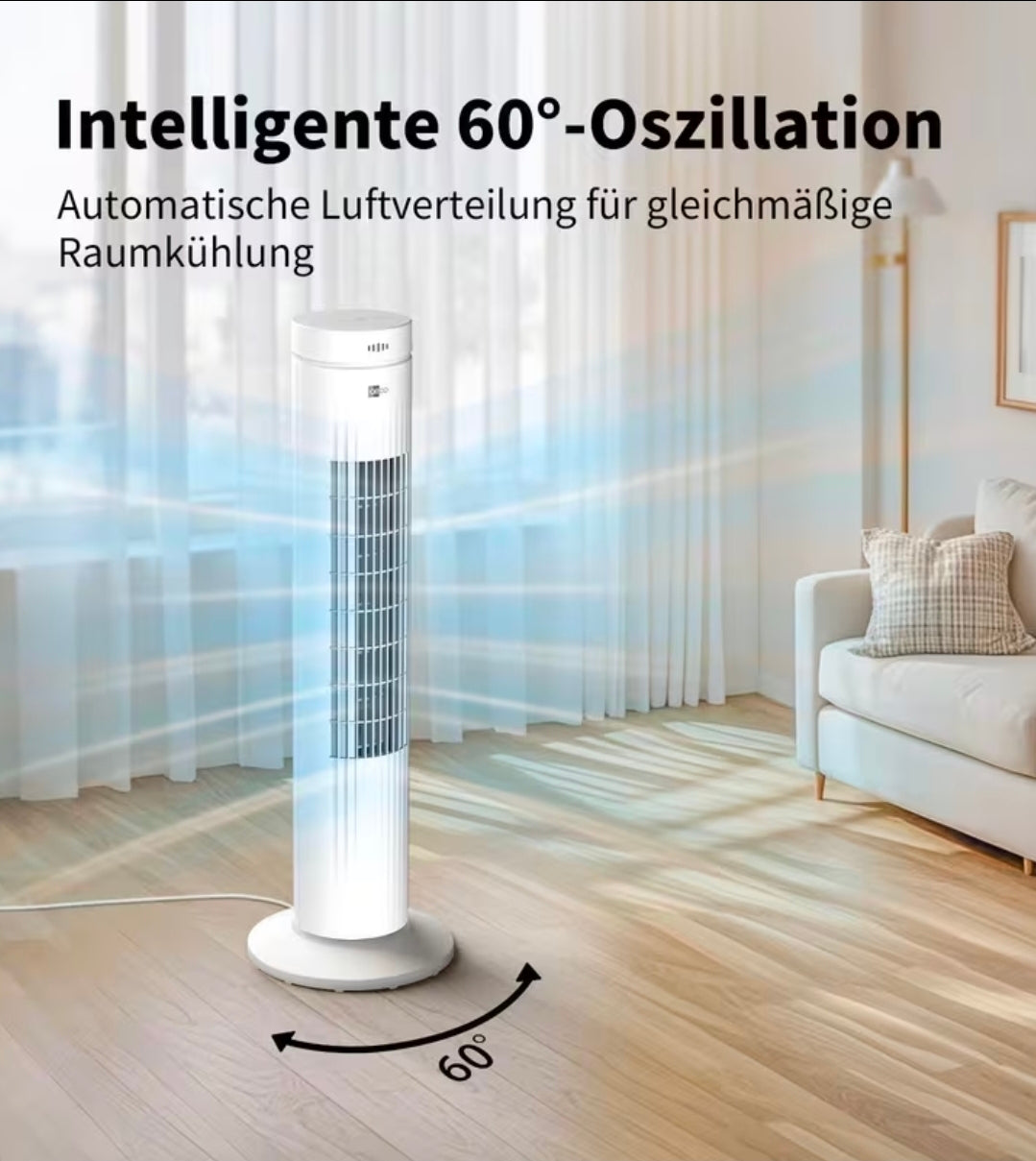 Aeco Airx - مروحة تهوية برجية صامتة - Turmventilator Leise & Leistungsstark