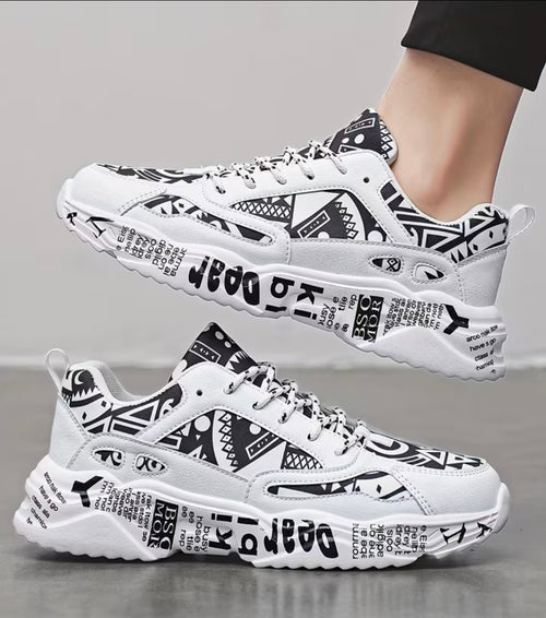 Überschrift: 🎨 GRAFFITI VIBES AN DEINEN FÜSSEN! 👟